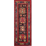 One-of-a-Kind Runner 3'6" X 9' Hand Knotted Area Rug
