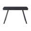 Glass Top Metal Base Writing Desk