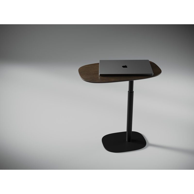 Table de bout Serif, Chêne grillé