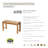 Teak Shower Bench-118913754