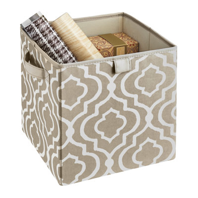 Premium Cubes Fabric Storage Bin