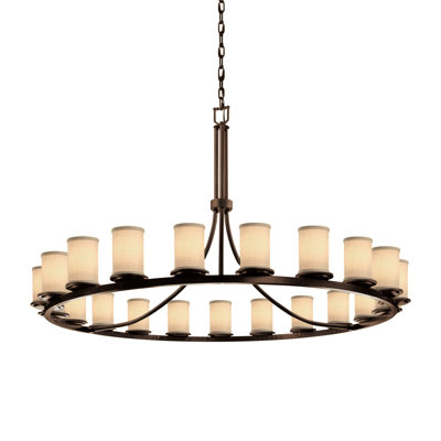 Lustre tambour 21 lumières Sav