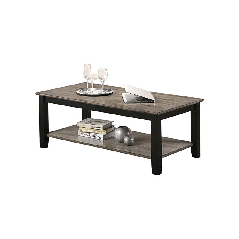 Harliee Solid Wood Coffee Table