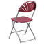 Plastic Fan Back Folding Chair-99620370