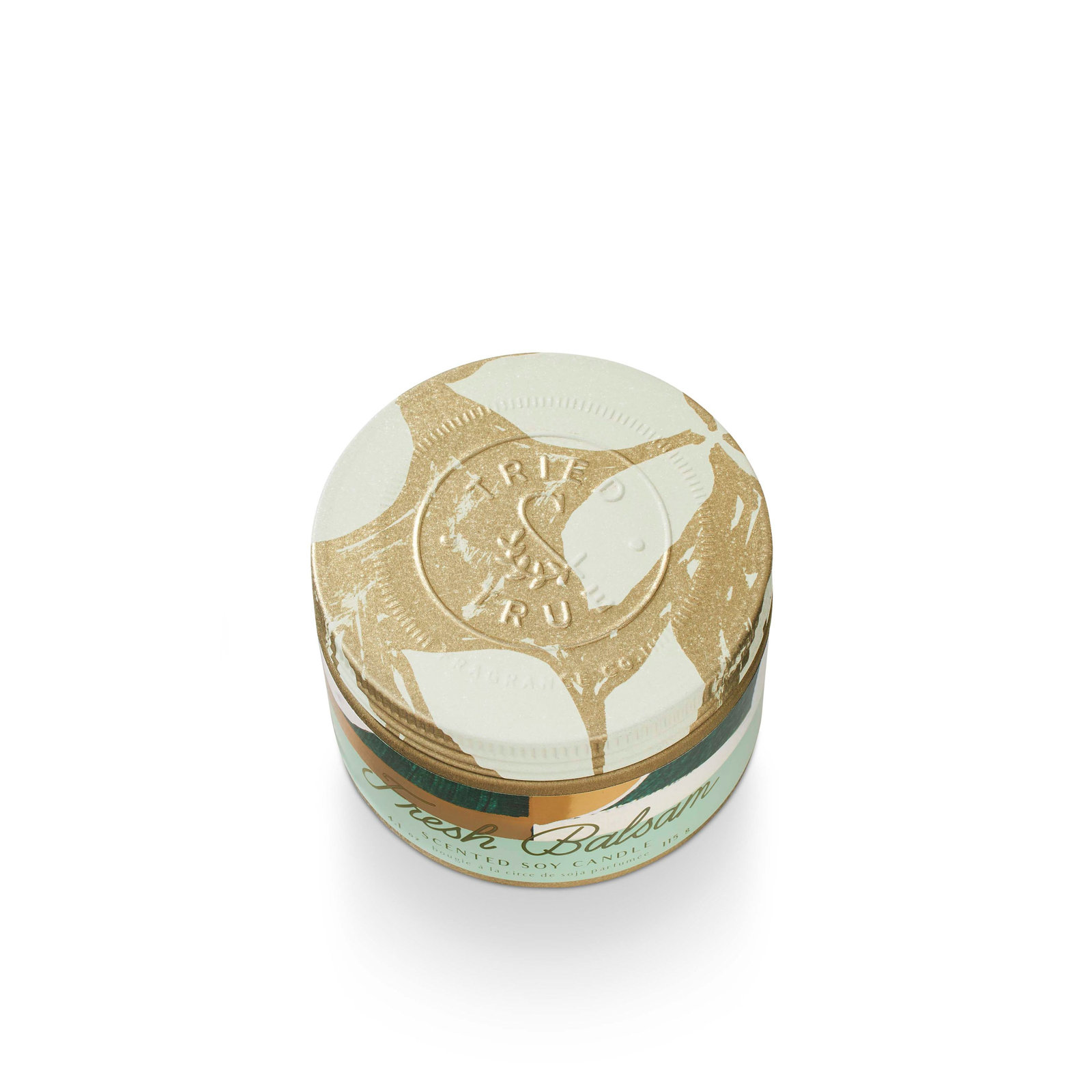 Fresh Balsam Scented Candle, Small Tin