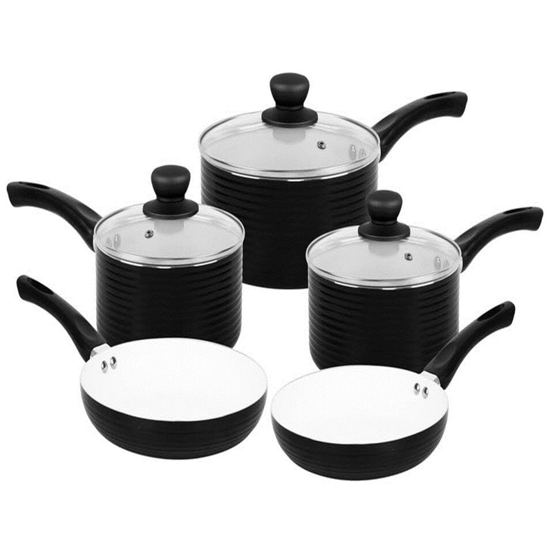 Noelani 8 - Piece Aluminum Cookware Set