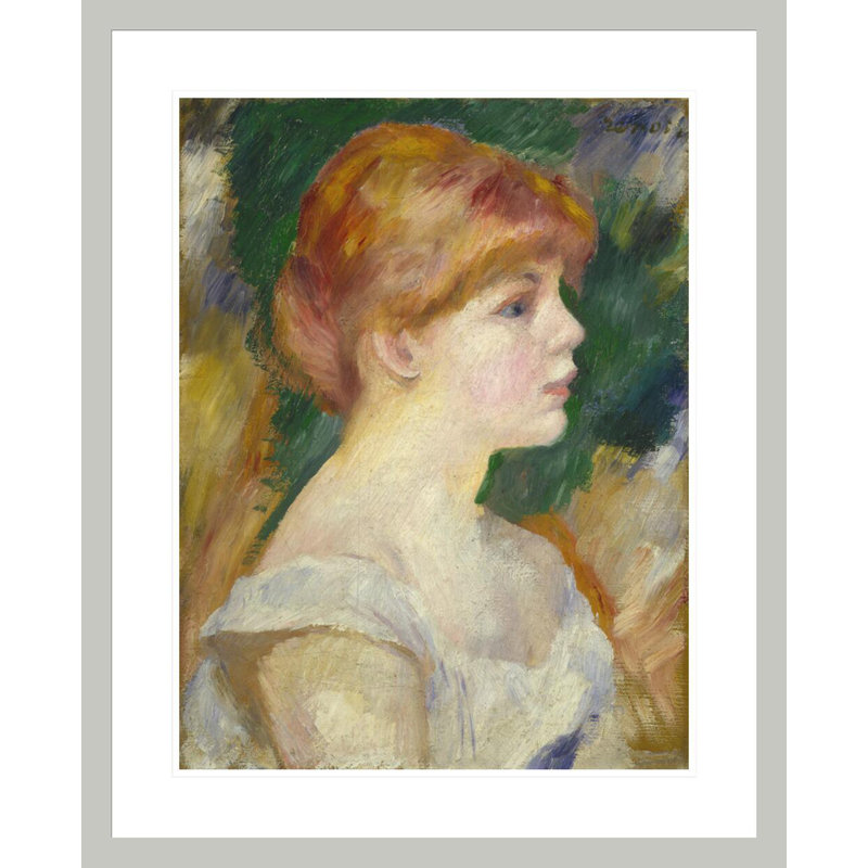«Suzanne Valadon» par Pierre-Auguste Renoir, impression giclée encadrée, 28,91 po H x 23,5 po L
