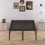 Structure de lit 24 po avec pieds d'angle arrondis-987018774