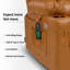 Fauteuil inclinable électrique à double moteur avec massage et chaleur MCombo, position infinie-123350284