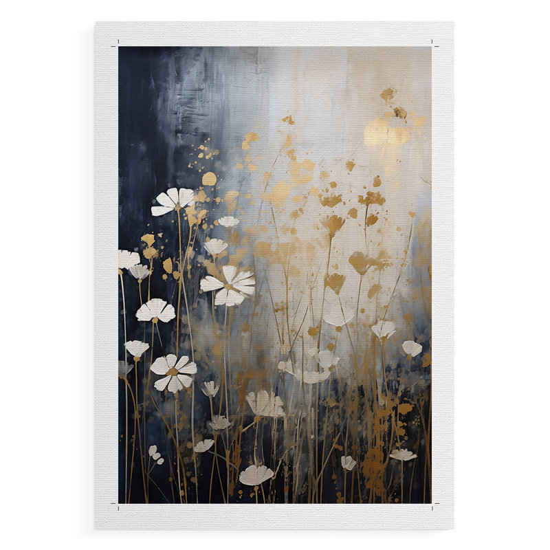 FLORAL Series CDXV - Impression sur toile seulement - NON-CADRE, H 60 po x l 40 po