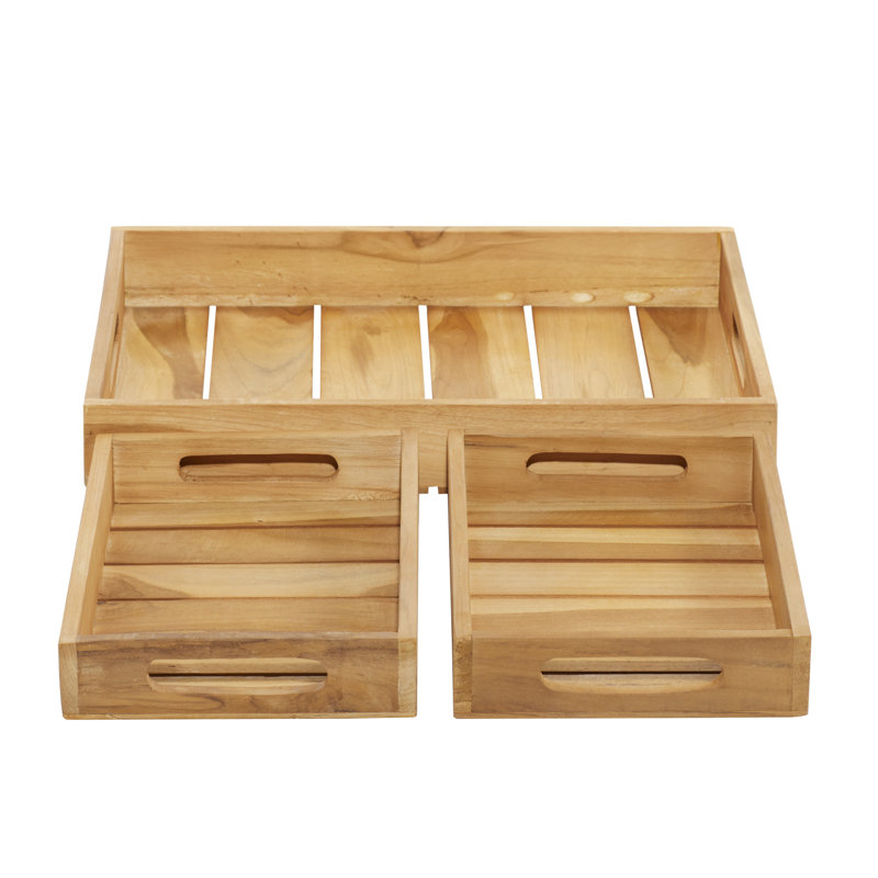 Ensemble de plateau de meuble-lavabo 3 pièces Matt matières