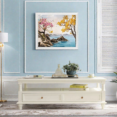 American-style elegant coffee table