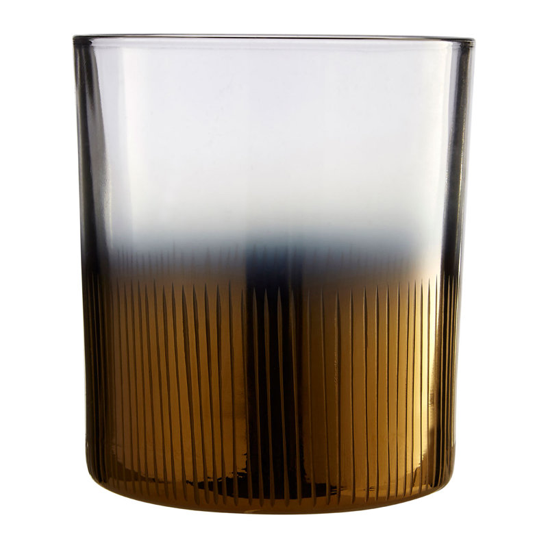 Glass Wall Tealight Holder, Gold