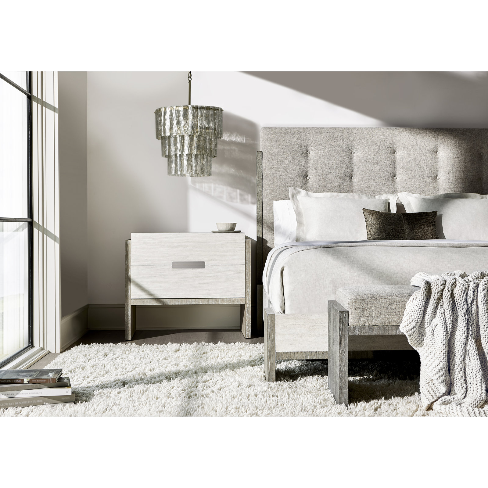 Foundations 2; - Drawer Nightstand