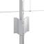 Fence with Post Segment Outdoor Barrier Garden Terrace Divider Boundary-513373205
