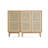 Modern Burlywood Solid Wood Shoe Storage