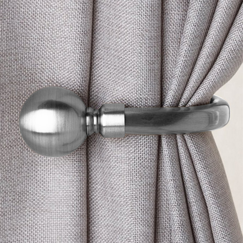 Colman 10cm Curtain Holdback, Chrome