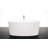Ove 66.25'' x 30'' Soaking Solid Surface Bathtub