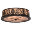Rustic Lodge 4 - Light Flush Mount-71206846-71206847