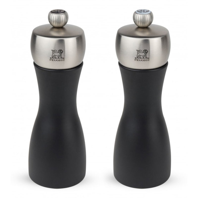 Peugeot Saveurs, Fidji - Salt & Pepper Mill Set, Matte Black