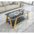 Allyse Glass Top Coffee Table-98449985-98449986