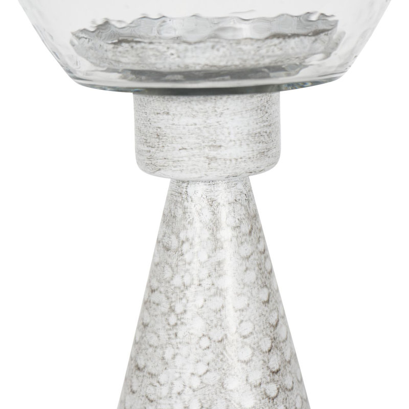Metal Floor Hurricane, 36cm H  x 15cm W  x 15cm D