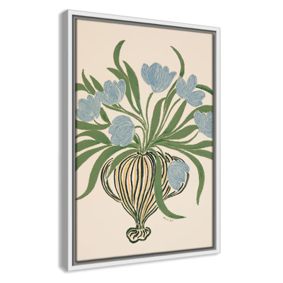 Colette "La Poire Blue Tulips" Print