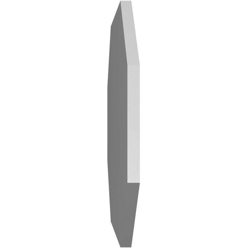 Évent horizontal gondole allongé en surface octogonal Signature, H 34 po x l 40 po x P 1,5 po