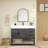 42'' W Single Bathroom Vanity Set-386291233