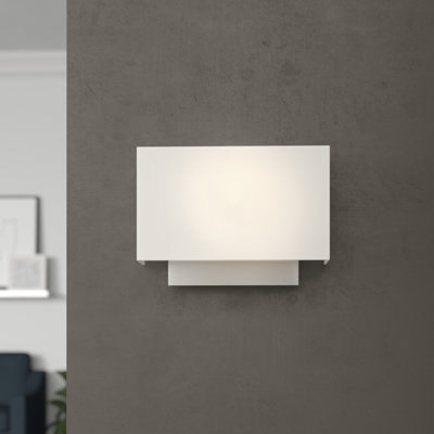 Hust Steel Flush Mounted Sconce