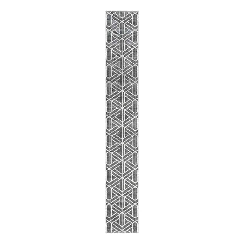 Quercioli Geometric Indoor Rug, Runner 2'11" x 19'8"