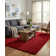 Tapis noir de jais Santoshi