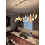 Amorphic 13 - Light Porcelain Pendants Rectangular Chandelier-124934855-124934857
