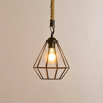 Jayson 1 - Light Black Pendant