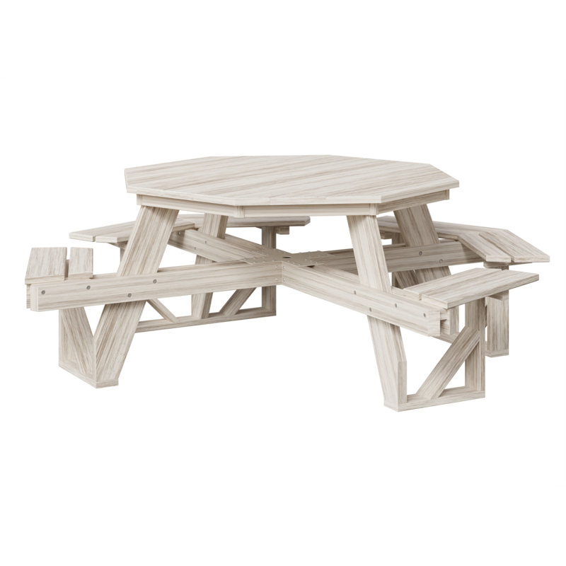 Table de pique-nique berlinois berger naturel berlinois Ada, Coquillage