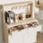 2-Door Sideboard Buffet Cabinet with 2 Drawers, Wood Storage Cabinet-1431199094