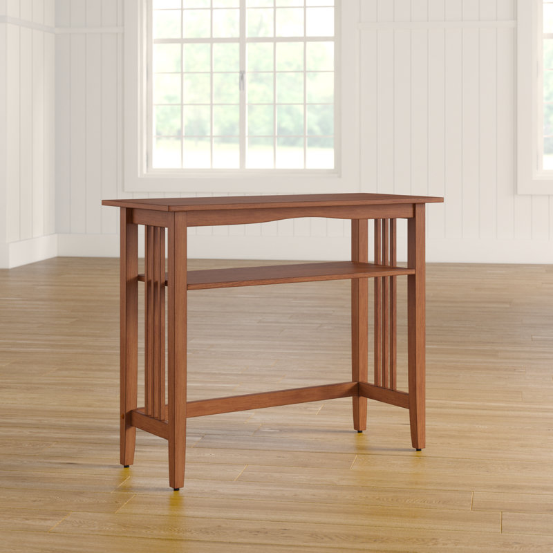 Wenger 36'' Console Table, Ash Brown