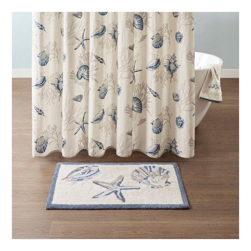 Reversible High Pile Tufted Bath Rug