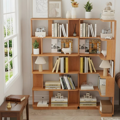 L-Shaped Modular Bookcase (21-inch + 31-inch)