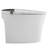 Elongated Smart Toilet with Bidet,Smart Toilet with ADA Comfort Height Heated Seat,MAP 1000g Powerful Flush,Warm Water/Dryer,Night Light,Dual-Flush 1.1/1.6GPF for Bathrooms.