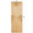 Wood Panel Geometric Light Brown Wall Decor with Overlapping Gold Arches