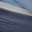 Édredon très grand 7 pièces - microsuède bleu marine, rembourrage, coussins décoratifs, 1 édredon, taie décorative