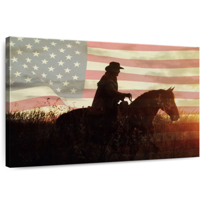 Drapeau des États-Unis Lelar Cowboy