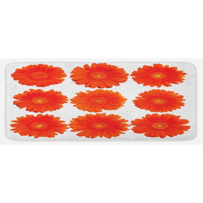 Arrangement de gerberas orange Bouquet botanique