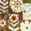 «Happy Daisy Patchwork» par Michael Mullan, impression sur toile tendue