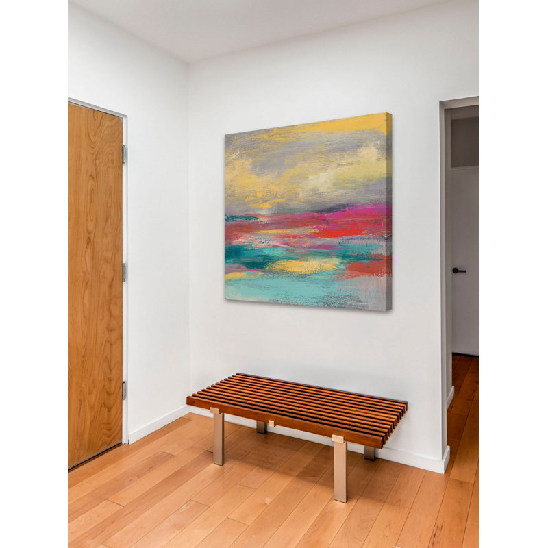 " Sunset Study I ", 18" H x 18" W x 1.5" D