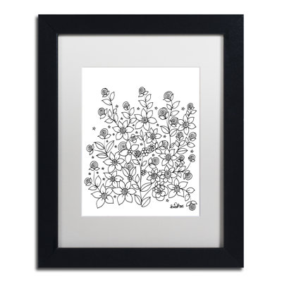 " Simple Flower Doodle " by KCDoodleArt