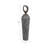 Raynetta Handcrafted Aluminum Floor Vase-599402095