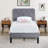Boncile Metal Piece Bedroom Set-89126403-89126404