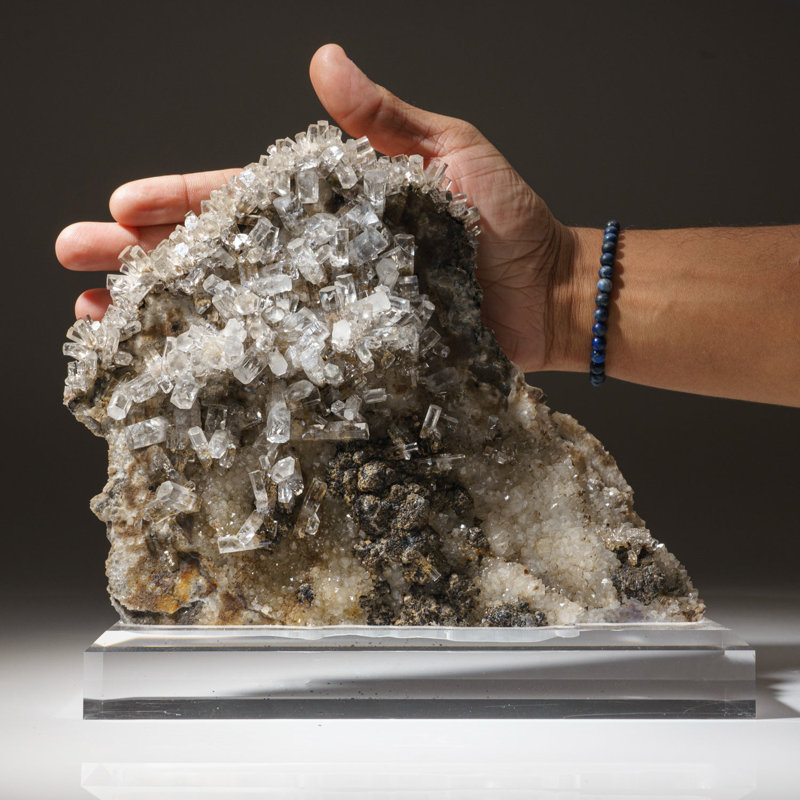 Optical Calcite Crystals from Leiping Mine, Guiyang, Hunan, China